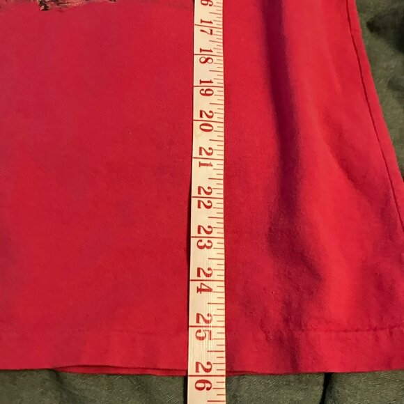 Vintage 90s Northern Reflections T-shirt Womens Pink Canada Day Cottage Nature - Picture 8 of 8